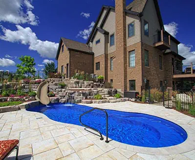 Sapphire Blue pool color example