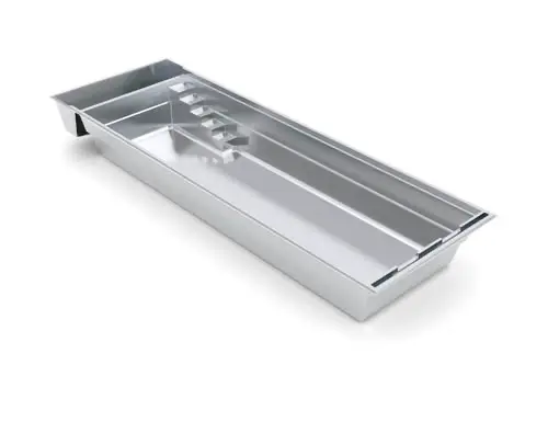 The Cube™ with Cover Fiberglass Pool 3D image