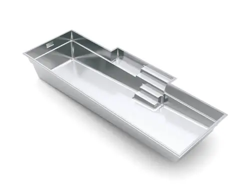 Elegance-39 The Elegance™ Fiberglass Pool 3D image